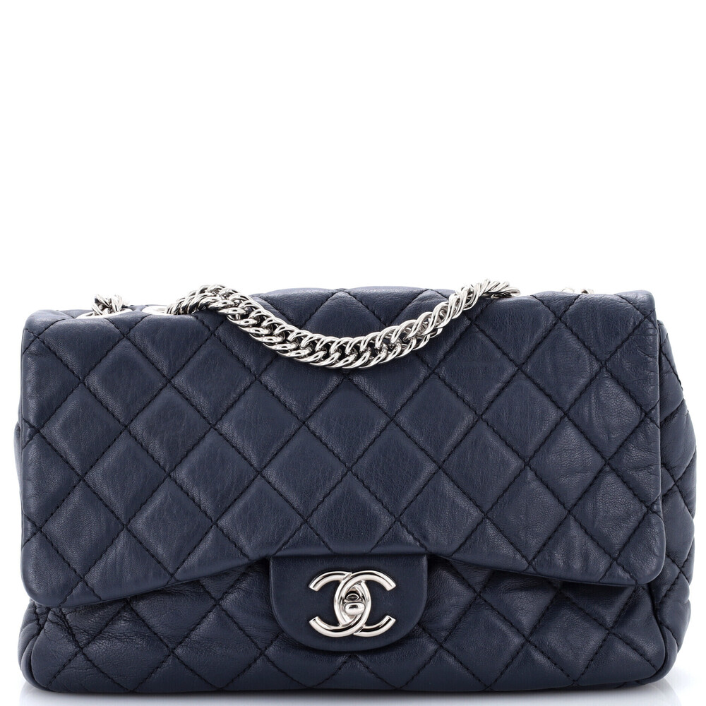 Chanel Jumbo Classic Single Flap Bag Quilted Lambskin